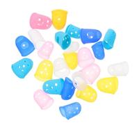 ifundom 100pcs Guitar Fingertip Guards for Beginner Finger Covers for Guitar Practice Silicone Fingertip Protection for Playing