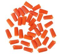 ifundom 100pcs Plastic Glue Bottle Replacement Heads with Piercing Tips for Eyelash Glue Nozzle Caps to Solve Bottle Mouth Clogging, Suitable for Beauty Salon and Family Use