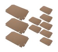ifundom 100pcs Reptile Cage Corrugated Paper Liner Moisture Absorbing Terrarium Bedding Liner for Gecko Bearded Dragon Animal Enclosure Tank Cage