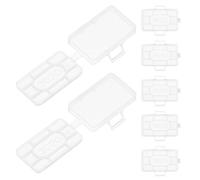 ifundom 100pcs White Plastic Cable Label Holder Case for Electrical Wire Labels Display of Wire Information and Improved Work Efficiency, for Cable Identification and Organisation