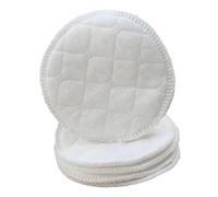 ifundom 100pcs White Three-Layer Washable Breast Feeding Pads for Nursing Overflow Protection Postpartum Mothers