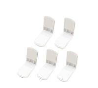 ifundom 10pc White Proofing Locks Right Angle Safety Cabinet Locks Sticky Boys and Girls Latches for Kitchen Cupboard Boy Girl Safety