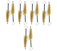 ifundom 10pcs Alto Sax Mouthpiece Brush Flute Cleaning Brush Piccolo Cleaning Tool Accessory