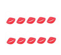 ifundom 10pcs Big Fake Lips Halloween Mouth Props Lip Decorations for Cosplay Party