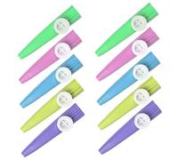 ifundom 10pcs Boy Girl Kazoos Musical Instruments for Fun Musical Great for Parties and Creative Expression
