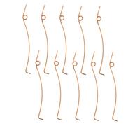 ifundom 10pcs Chrome Plated Metal Piano Springs Piano Keyboard Action Spring Replacement for Musical Instruments
