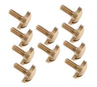 ifundom 10pcs Core Axle Screw Accessories for Music Instruments Durable Metal Screws for Three-flat and Four-flat Key Mechanisms Easy Installation for Instrument Maintenance