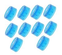 ifundom 10pcs Guitar Effects Footswitch Toppers Plastic Caps for Pedal Protection Light Blue Guitar Accessories Instrument Parts