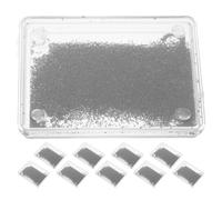 ifundom 10pcs Iron Filings For Science - Magnetic Field Iron Powder Science Project Lab Box - Physics High School Demonstration For Teaching Experiments Activities