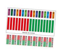 ifundom 10pcs Kalimba Note Stickers for Thumb Piano Note Decals for Beginners Easy to Install Improve Playing Technique for Learning Music