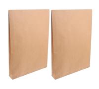 ifundom 10pcs Kraft Paper File Folder Bags A4 Size Document Envelopes with Rope Enclosure Easy to Close for Postcard and Books Storage in School and Office