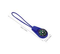 ifundom 10pcs Mini Portable Compass Keychain with Lanyard Weatherproof Beginner Navigation Tool for Hiking Camping Outdoor Exploration