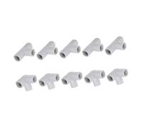 ifundom 10pcs Playpen Connectors T Shaped Elbow Joints for Secure Play Configurations Flexible Space Optimization Sturdy Design Safe for Any Room