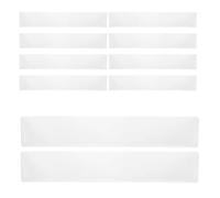 ifundom 10pcs PVC under Sofa Blocker for Pets and Lost Barrier | PET Barrier for Bedroom Floor Use, Smooth Lines, Keeps Corners, Won’t Scratch Floors