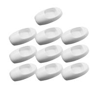 ifundom 10pcs Scale Miniature Urinal for Dollhouse and Architectural Displays Micro Landscape Toilet Models for DIY Crafts Creative Educational Bathroom Accessories