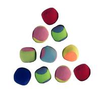 ifundom 10Pcs Suction Target Balls Creative Soft Stick Ball for Outdoor Fun Random Colors Safe and Durable for Kindergarten Play and Family Games