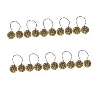 ifundom 10pcs Yoga Meditation Bell Tibetan Buddhism Cymbal Bell Handmade Percussion Instrument Buddhist Style for Relaxation