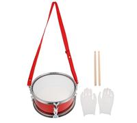 ifundom 11-inch Snare Drum Music Education with Flashing Red Shell, Percussion Instrument and ’s Performances