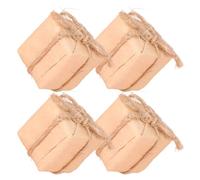 ifundom 12 Scale Miniature Room Kit Kraft Paper Packaging, Festival Mini Ornaments and Decorative Accessories for Dollhouse Models