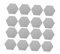 ifundom 12pcs Acoustic Absorption Insulation Board for Home Office Studio Grey Felt Noise Reduction Tool Easy to Install Modern Design