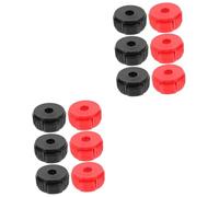 ifundom 12pcs Cymbal Quick Release Nuts Assembly Accessories for Drum Cymbal Fixing Replacement Parts Shaped Grips Star Knob Screw