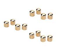 ifundom 12pcs Dome Knob Metal Guitar Knobs for Replacement Dome for Guitar for Volume Tone Use