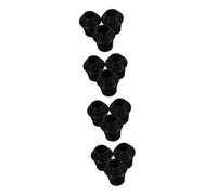 ifundom 12pcs Drum Pad Rubber Feet for Drum Stand Rack Pads Protect Legs Accessories for Percussion Practice