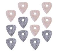 ifundom 12pcs Felt Guitar Picks Ukulele Plectrums Guitar Accessories for Practice and Playing Multipurpose Pick Replacement