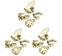 ifundom 12pcs Guitar Finger Picks Metal Banjo Finger Thumb Picks for Acoustic Guitar Banjo Instrument Accessories