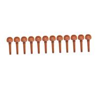ifundom 12pcs Jujube Wooden Violin Turning Pegs for Violins Replacement String Buttons Comfortable Accessory for Violinists