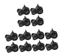 ifundom 12pcs Pinch Roller for Cassette Tape Player with Frame Gear Pressure Belt Compact Replacement Parts for Recording Machines Cd Players and Video Tape Recorders