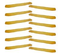 ifundom 12Pcs Realistic Plastic French Fries Set, Simulated Chips Model for ’ Pretend Play Kitchen, Fake Food Decoration and Role Play Accessories