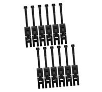 ifundom 12pcs Tremolo Bridge Saddles for Electric Guitar Double Locking Bridge System Construction Compatible Electric Guitars Replacement for Worn Saddles