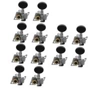 ifundom 12pcs Ukulele Keys Machine Head Tuners Locking Tuners for Ukulele Solid Tuning Keys for Guitar