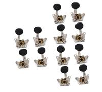 ifundom 12pcs Ukulele Tuners Open- Pegs for Accurate Ukulele Sound and String Instruments