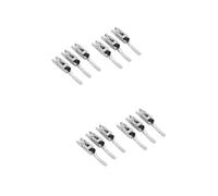 ifundom 12pcs Vintage Double Locking Tremolo Bridge Saddles for Electric Guitar Construction Ratchet Tremolo Blocker Included