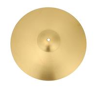 ifundom 14-inch Brass Cymbal for Drum Set Jazz Percussion Accessory Replacement Part for Drumming Compatible Standard Drum Kits