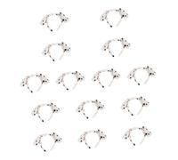 ifundom 14 Pcs Elegant Animal Ear Headwear Hair Accessories Set Plush Ear Headband for Boys and Girls Headpiece Daily Use