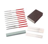 ifundom 14pcs Guitar Grinding Tool Kit Fret Polishing Nut File Sponge Set for Bass Ukulele Maintenance Lightweight and Easy to Use