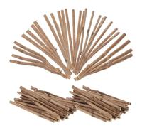 ifundom 150Pcs 10Cm Tea Tree Wood Sticks for DIY Crafts, Natural Twigs for Creative Play and Xmas Crafting, Dried Wood Sticks for ’S Arts and Craft Projects