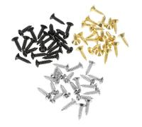 ifundom 150pcs Guitar Pickguard Screws Pickguard Mounting Screws for Electric Guitar Bass Metal Colors