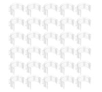 ifundom 150pcs Sewing Bobbin Storage Clip Plastic Thread Bobbin Holder for Embroidery Quilting Craft DIY Thread Clamps Tool