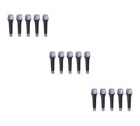 ifundom 15pcs Boy Girl Educational Microphone Toy Safe Karaoke Props for Pretend Play Birthday for Boys Girls Simulated Microphones for Singing and Fun