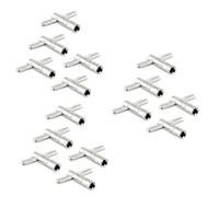 ifundom 15pcs Drum Tuning Keys Metal Construction for Percussion Instruments Fits Drums Lugs Essential Accessory for Drummers and Musicians