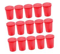 ifundom 15pcs Fishing Trap Baskets Portable Bait Holders for Outdoor Use Solid Lure Cage Feeders for Fish and Shrimp Sturdy Fishing Equipment for Enhanced Catch Success