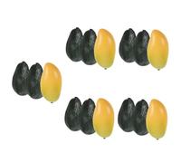 ifundom 15pcs Fruit Maraca Shaker Educational Avocado Percussion Instruments for Boys and Girls Music Interest Hand-eye Coordination Safe Material Toys