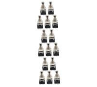 ifundom 15pcs Pedal Switch Guitar Effects Pedal Foot Box Metal True Bypass Button Switch