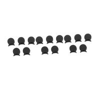 ifundom 15pcs Rubber Thumb Cushion Pads for Clarinet Resilient Finger Cupped Stability for