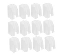 ifundom 15pcs White Plastic Record Player Needle Covers for Stylus Protection Anti-static Vinyl Player Needle Protectors to Shield Stylus from Debris Suitable for Turntables