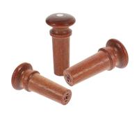 ifundom 15pcs Wood Violin Tailpiece Replacement Endpin for Violin Tail Endpin for Tailpiece Pegs and Chinrest Pegs